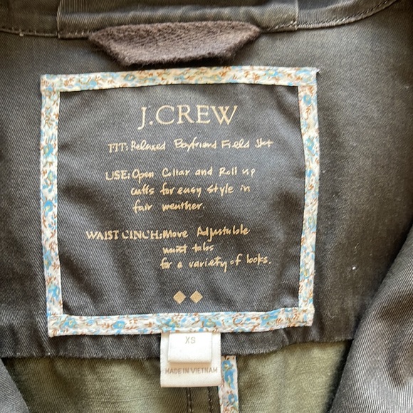 J Crew Field Jacket XS - Picture 5 of 5